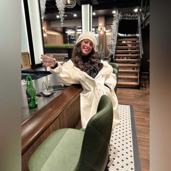 Fabulous Furs - Vintage White Coat - size xxL - Picture 4 of 10